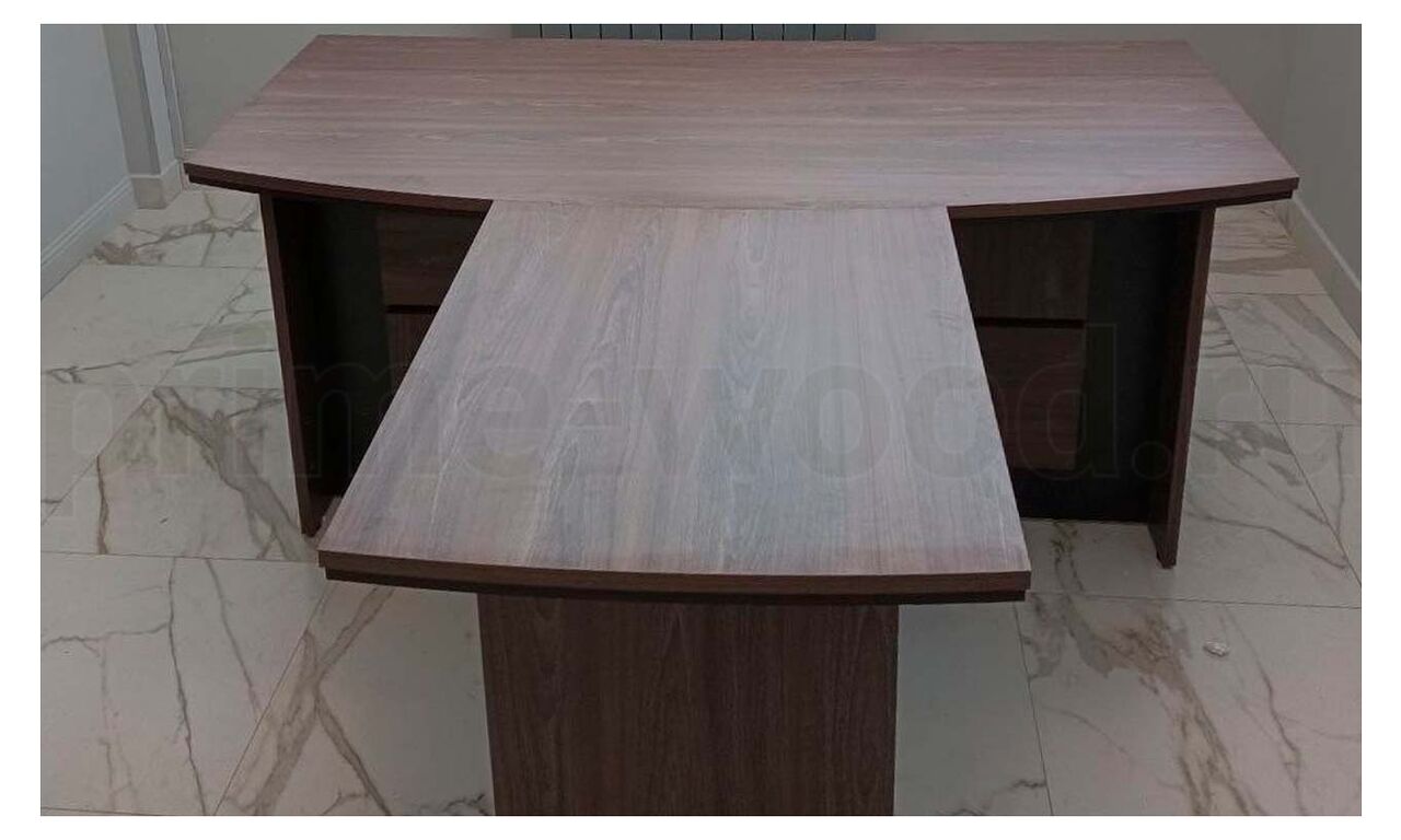Стол рабочий On.Top 180x90x76 цвет: Рэд Фокс / венге - фото со сборки