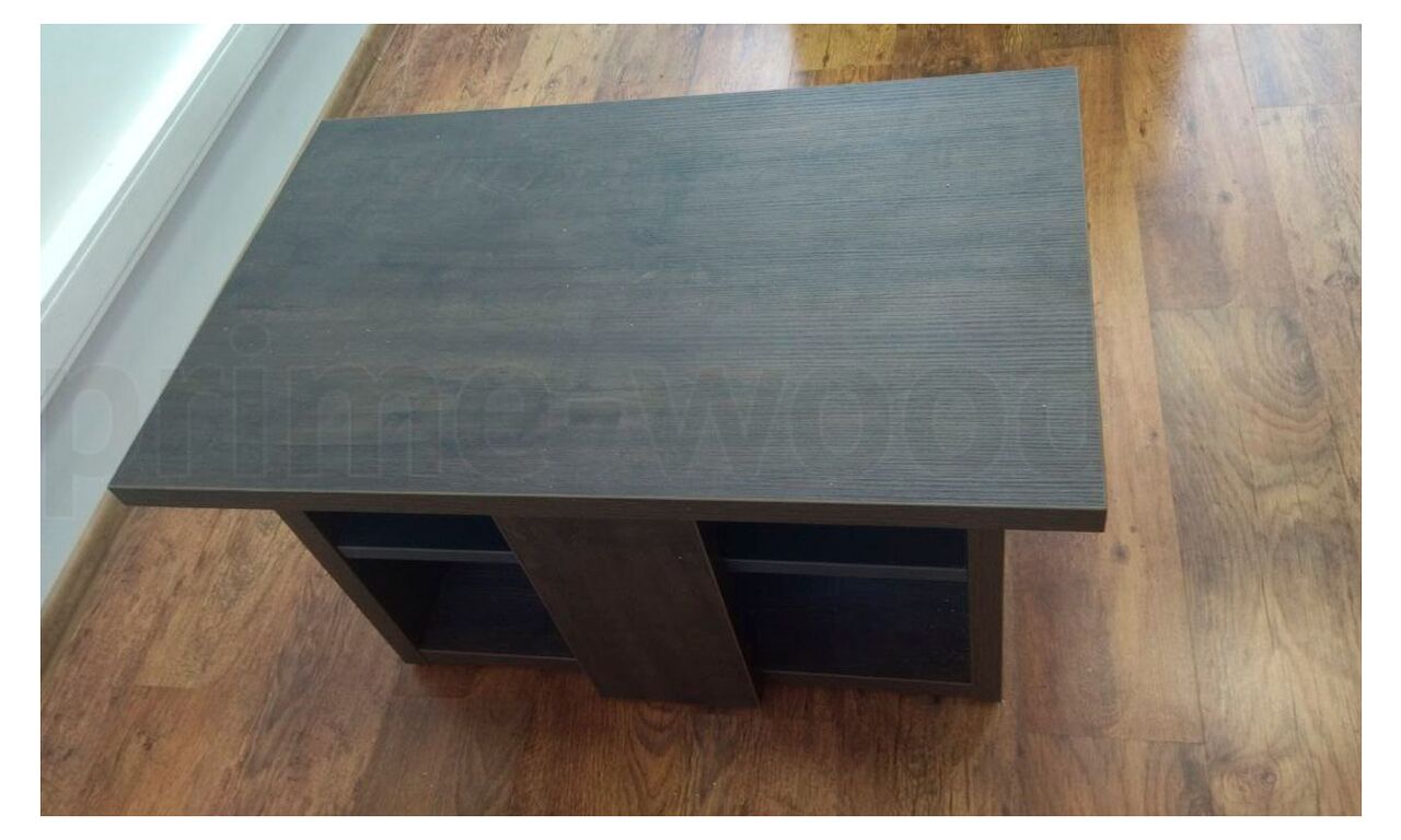Стол журнальный Торстон 88x55x50 цвет: Дуб Бунратти - фото со сборки
