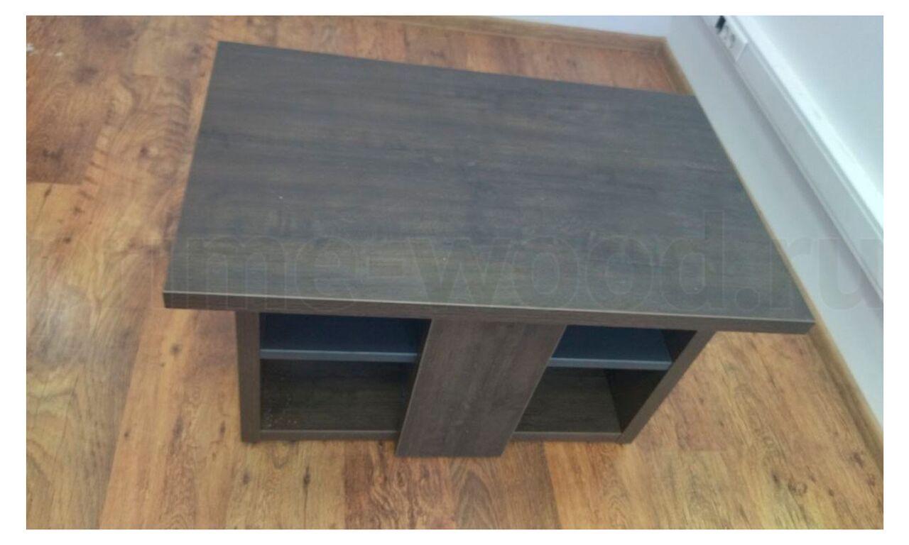 Стол журнальный Торстон 88x55x50 цвет: Дуб Бунратти - фото со сборки