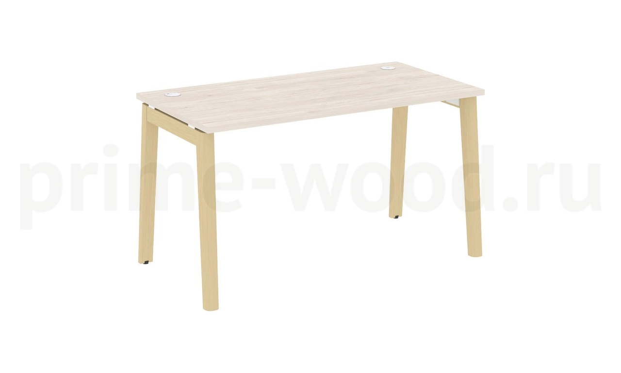 Стол письменный, опоры - массив дерева ONIX WOOD 138x72x75 - фото 5